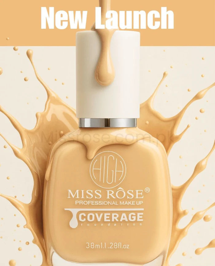 Miss Rose High Coverage Foundation 38ml