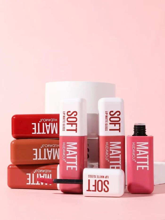Hudamoji soft matte lip gloss