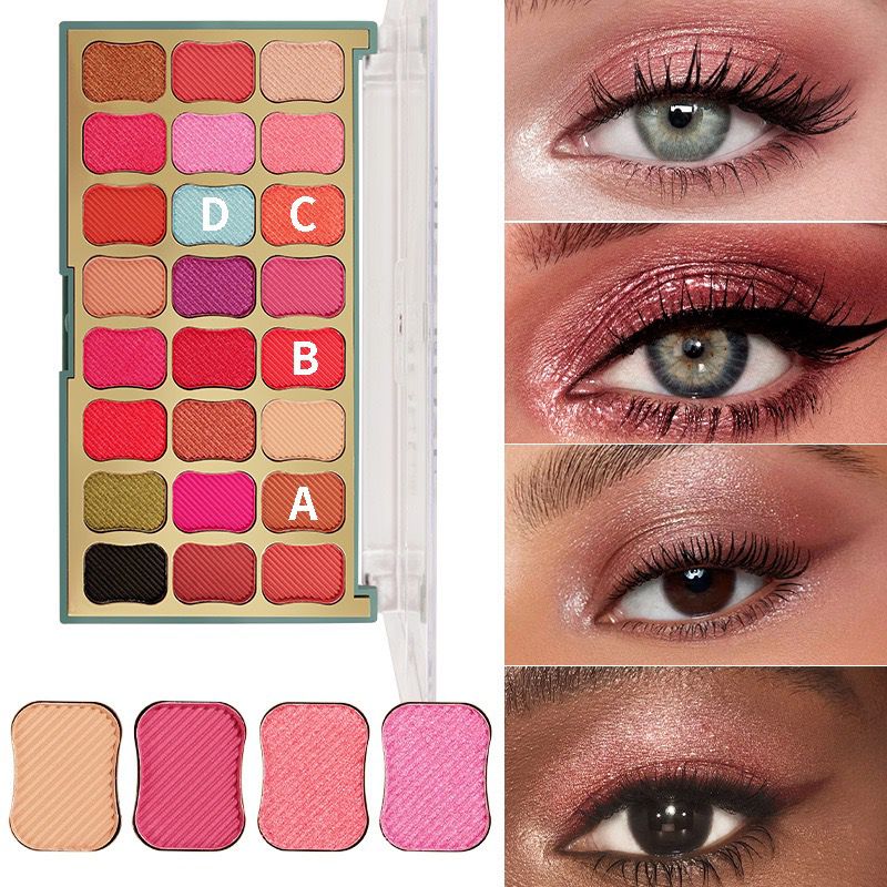 Miss Rose 24 Color Frisky Eyeshadow