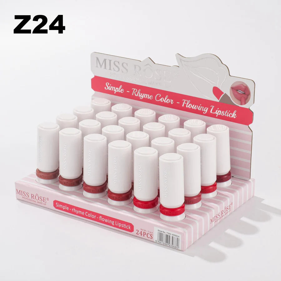 Miss Rose Professional Makeup Matte Finish Long Lasting Rhyme Color Lipstick New Launch
