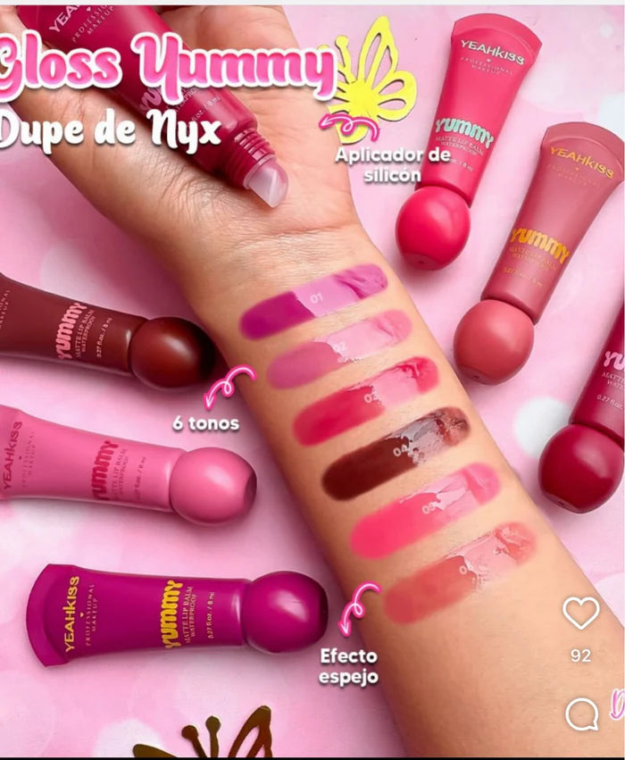 Kiss Ofra "Smushy" Matte Lip Balm