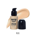 WANYING Color Geometry Cream Liquid Foundation – 30ml (Long-Wear & Smooth Finish)