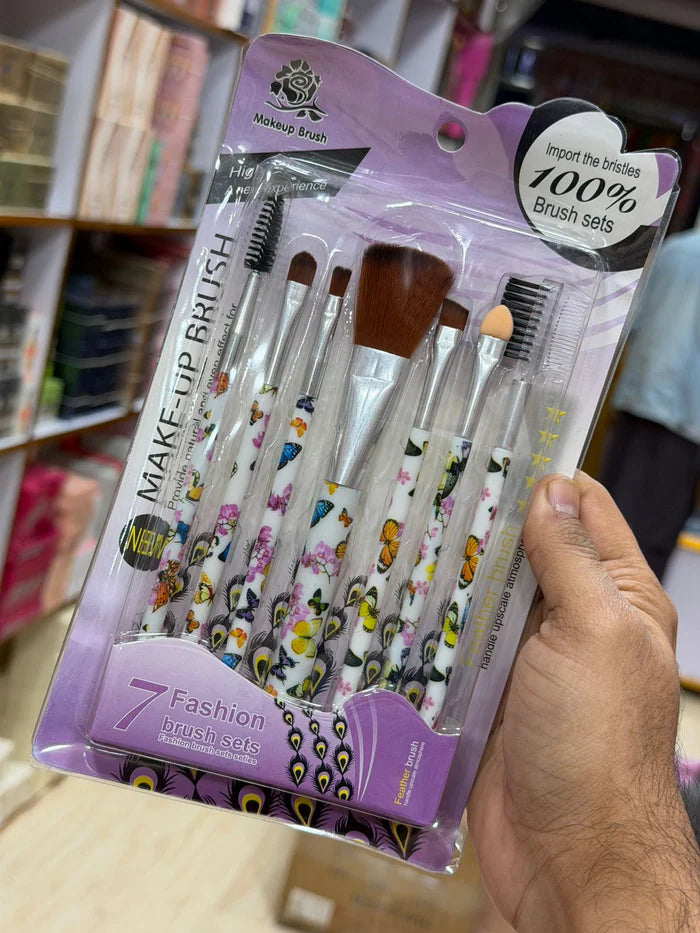 7 Pieces Makeup Brush Set