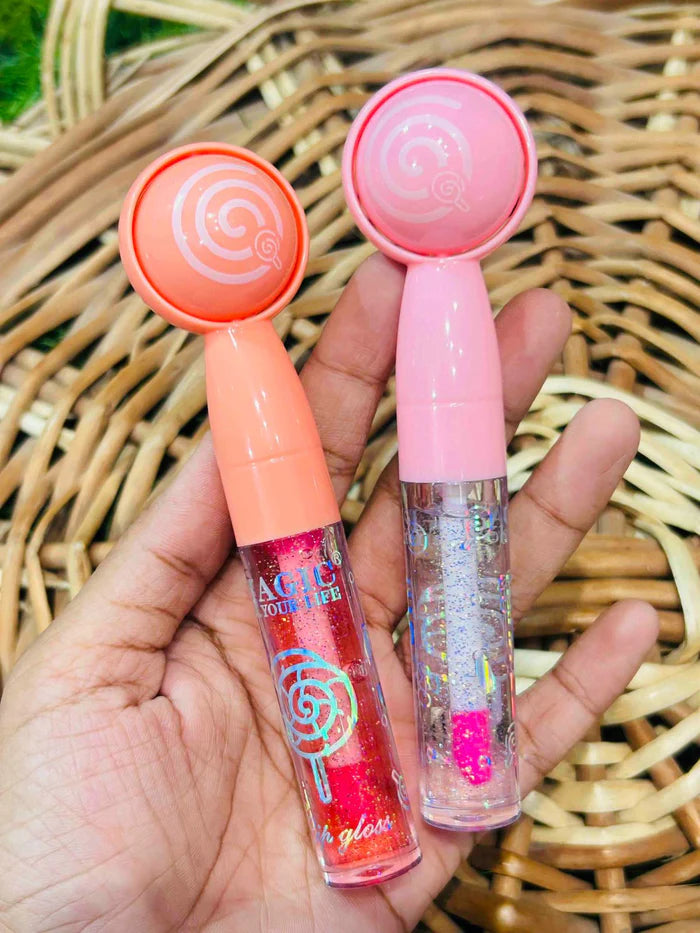 HUXIA BEAUTY "Lollipop" Shimmer Lip Gloss Se