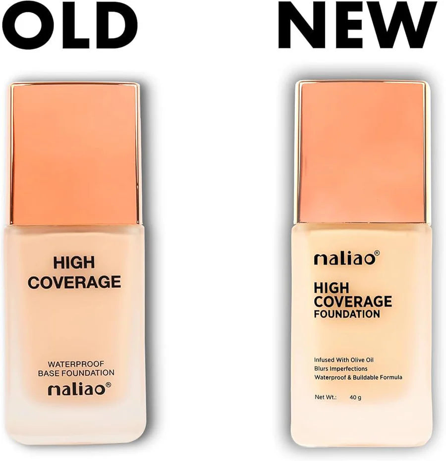 Maliao High Coverage Waterproof Base Foundation Flawless All-Day Glam