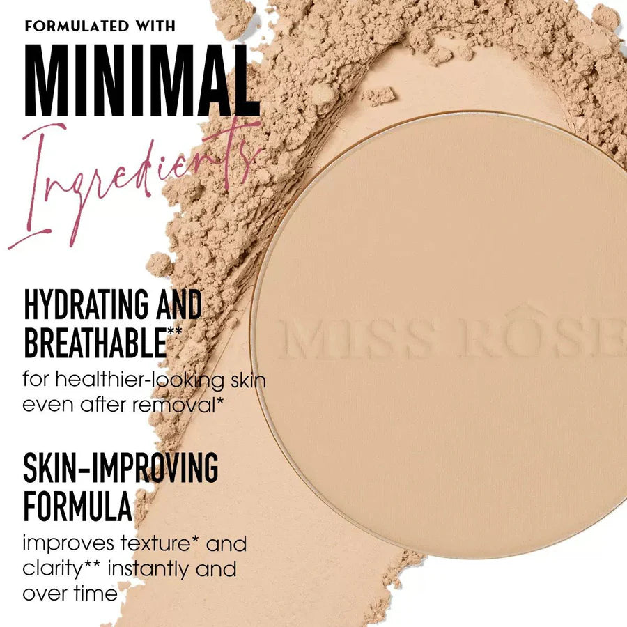Miss Rose Oil Control Flawless setting compact powder