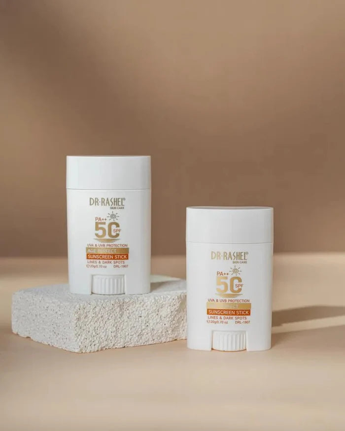 DR.RASHEL UVA & UVB PROTECTION AGE PERFECT SUNSCREEN STICK SPF 50 DRL-1907