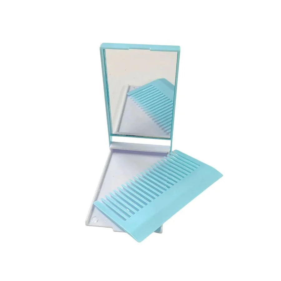 Kawaii Cute Mirror & Comb Set – Random Sanrio Aesthetic Vanity
