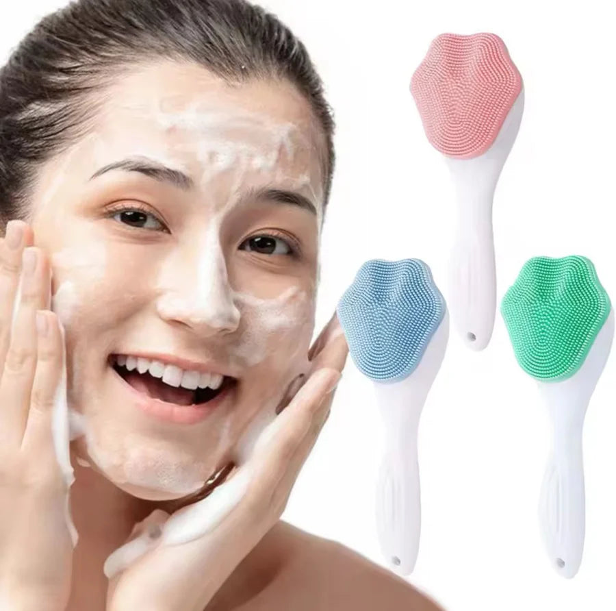 **Huxia Beauty Cat Paw Silicone Face Scrubber & Blackhead Cleansing Brush**
