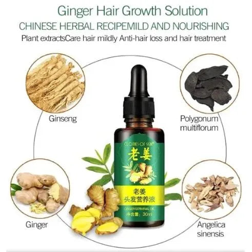 **Aichun Beauty AC3058 7 Days Ginger Hair Growth Serum 30ml**
