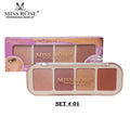 Miss Rose makeup 4 Color Blushers Palette