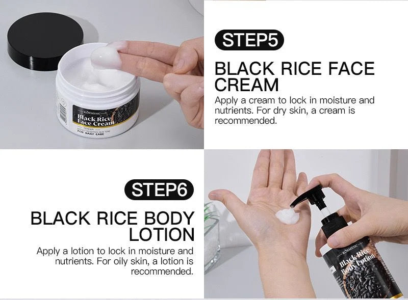 **KORMESIC KMC58171 Black Rice Brightening Face Cream 120g**