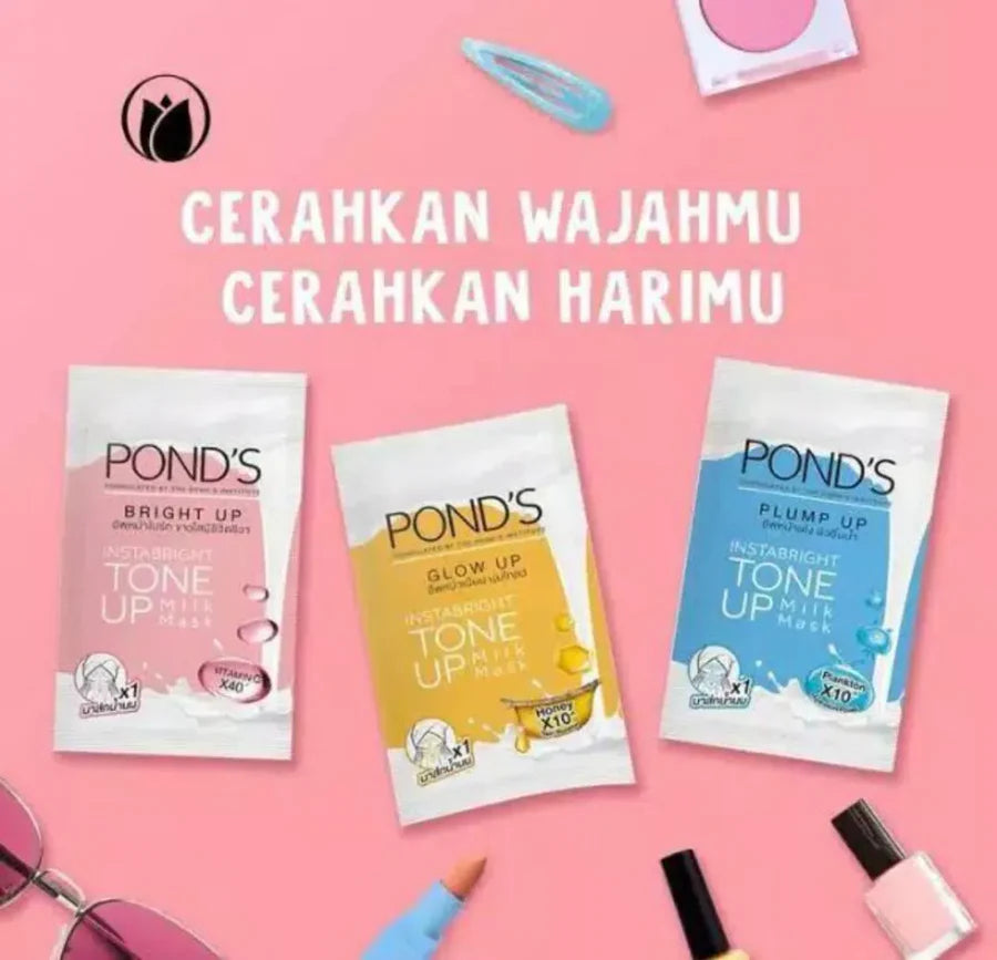 POND'S Tone Up Honey Glow Up Milk Mask - 25g