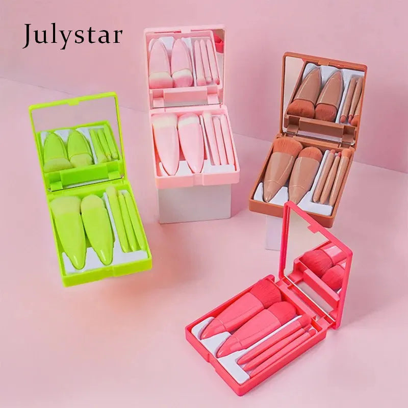 **HUXIA BEAUTY 5PCS Korean Makeup Brush Set**