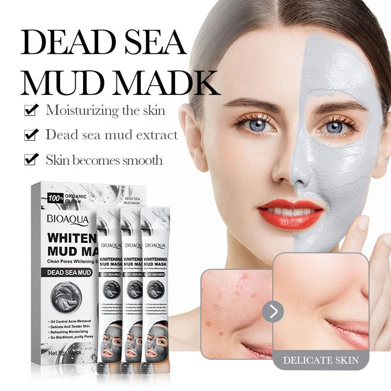 **BIOAQUA BQY94582 Dead Sea Mud Facial Mask (10PCS)**