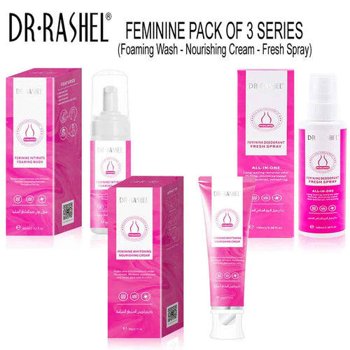**DR.RASHEL Feminine Care Set (3PCS Combo)**