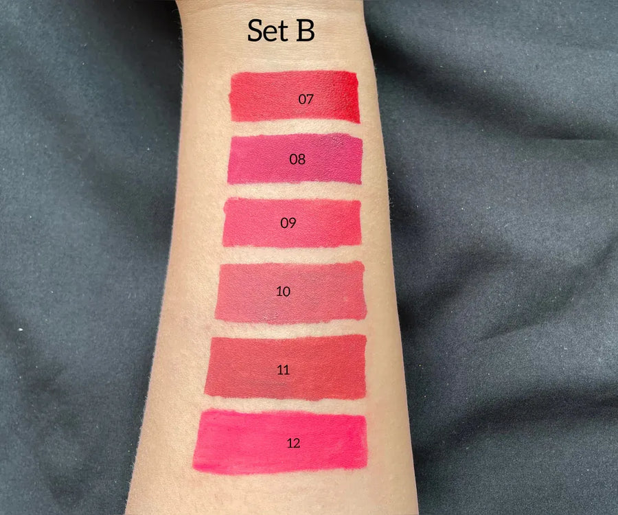Miss Rose 6 PC Hydrating Moisturizing Lip Gloss Set