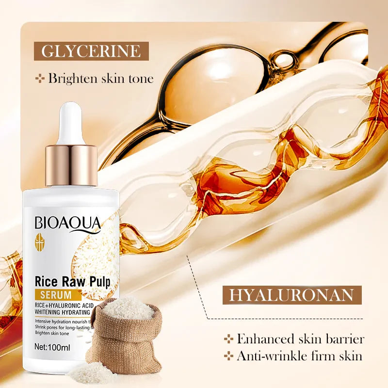 BIOAQUA Rice Moisturizing Face Serum 100ml