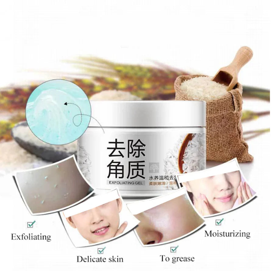 **BIOAQUA BQY05671 Rice Exfoliating Face Scrub Gel**