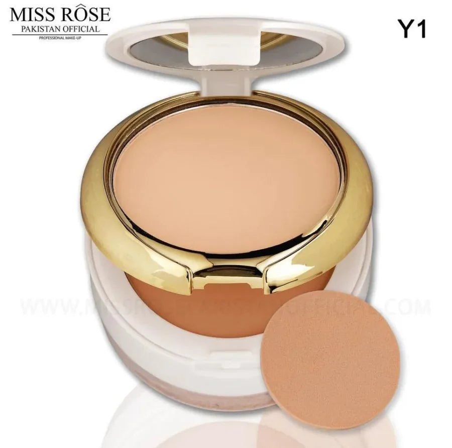 **Miss Rose 3-in-1 Pearl Compact & Loose Powder 45g**