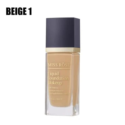 MISS RÔSE Liquid Foundation Makeup – Intense Moisture Infusion (30ml)
