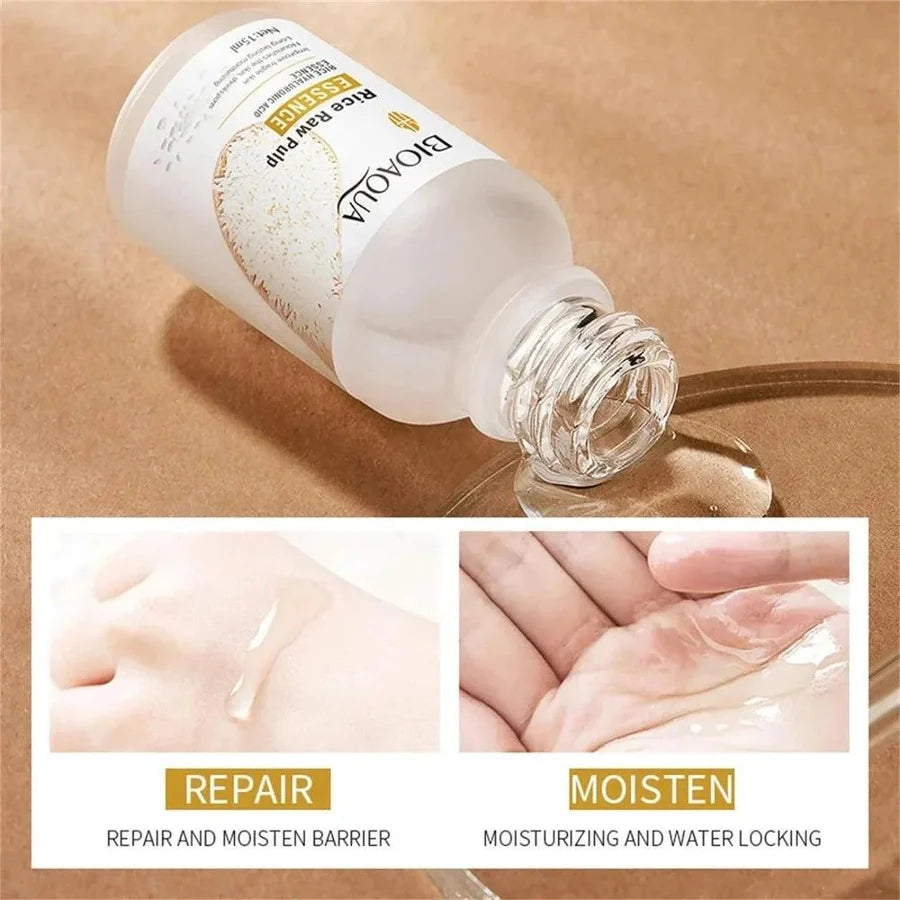 **BIOAQUA Rice Eye Cream & Face Serum 2PCS Set**