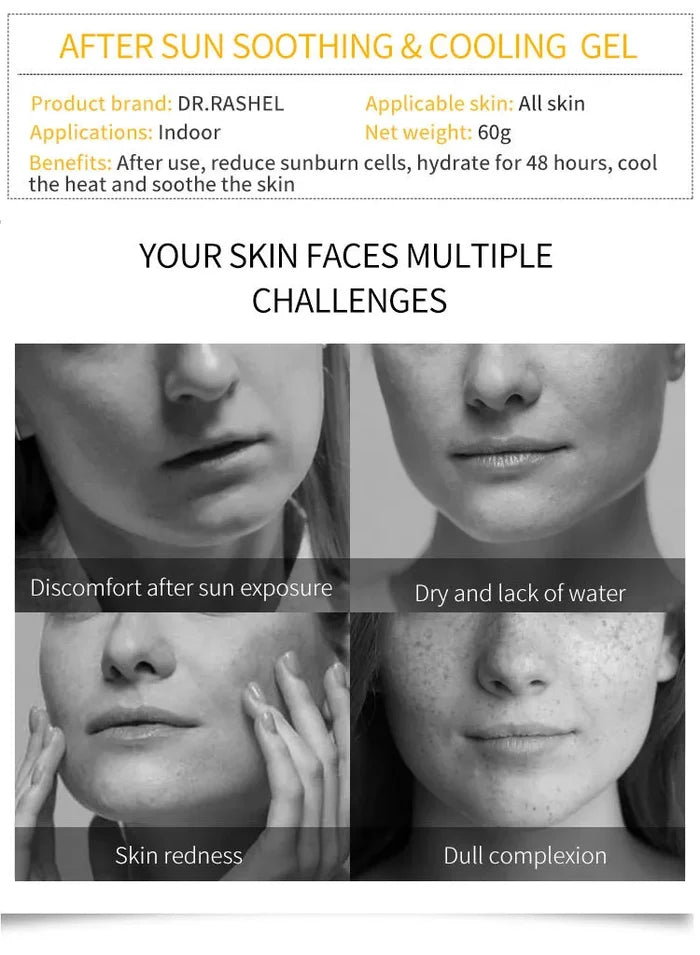 **Dr.Rashel Sunscreen & After Sun Care Set (3PCS)**