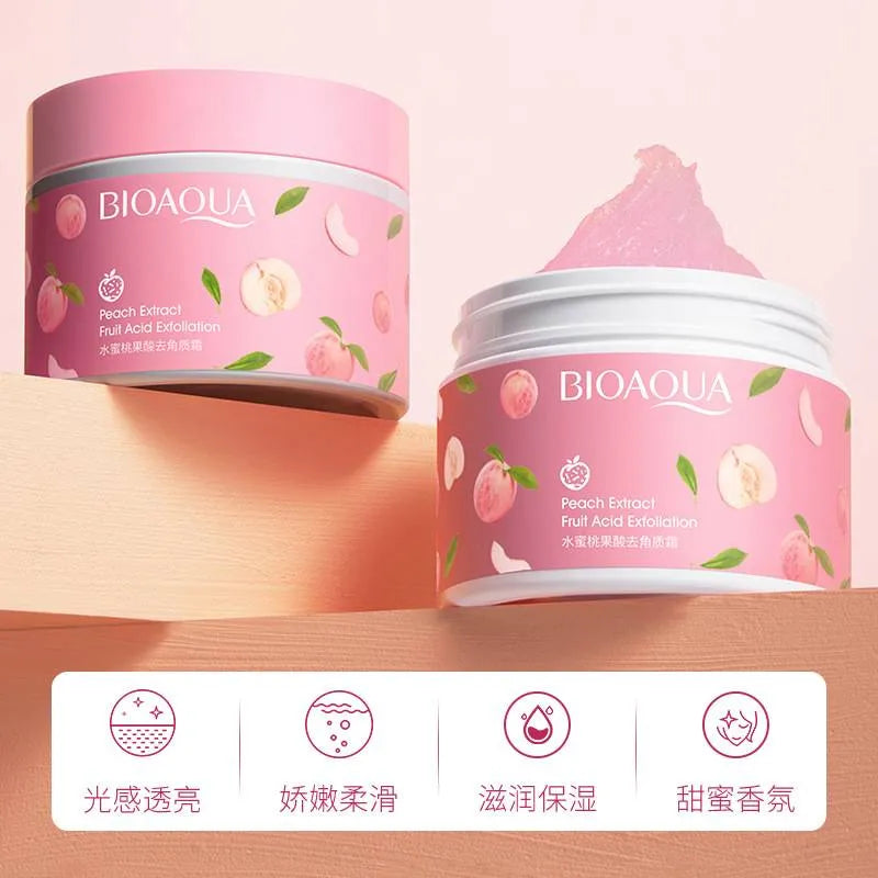 **BIOAQUA Peach Glowing Skincare Set (4PCS)**