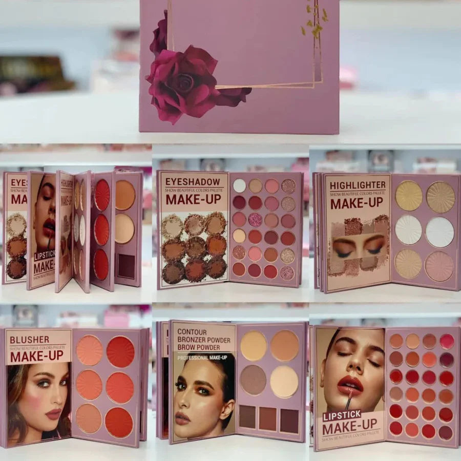 HUDAMOJI 5 PAGES ALL IN ONE MAKE-UP BOOK PALETTE