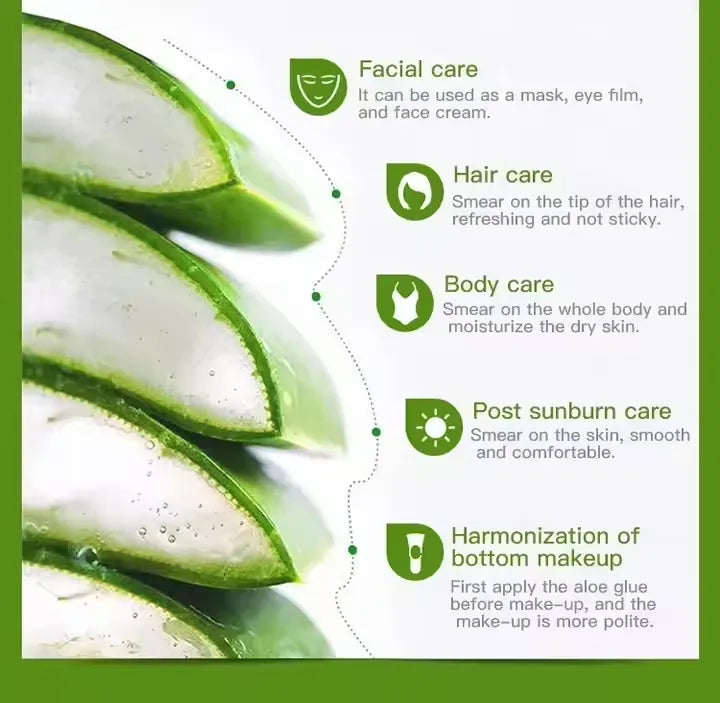 **BIOAQUA Aloe Vera Moisturizing Gel Mask 170g**