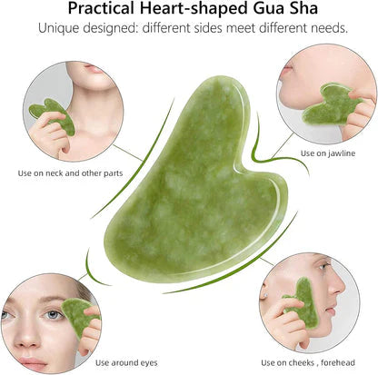 **Natural Gua Sha Facial Massage Stone**