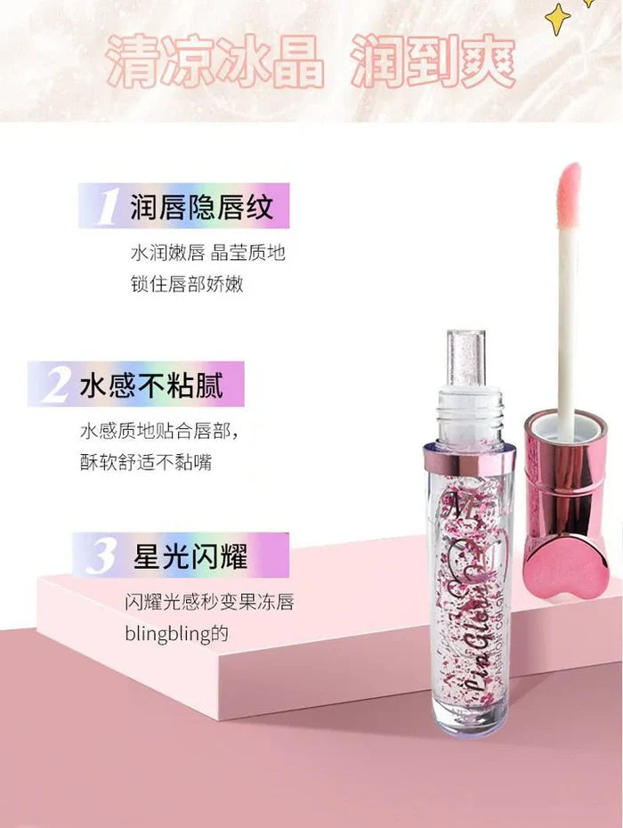 Huda Matte Me 1 PC Fashion Color Transparent Makeup Lipgloss