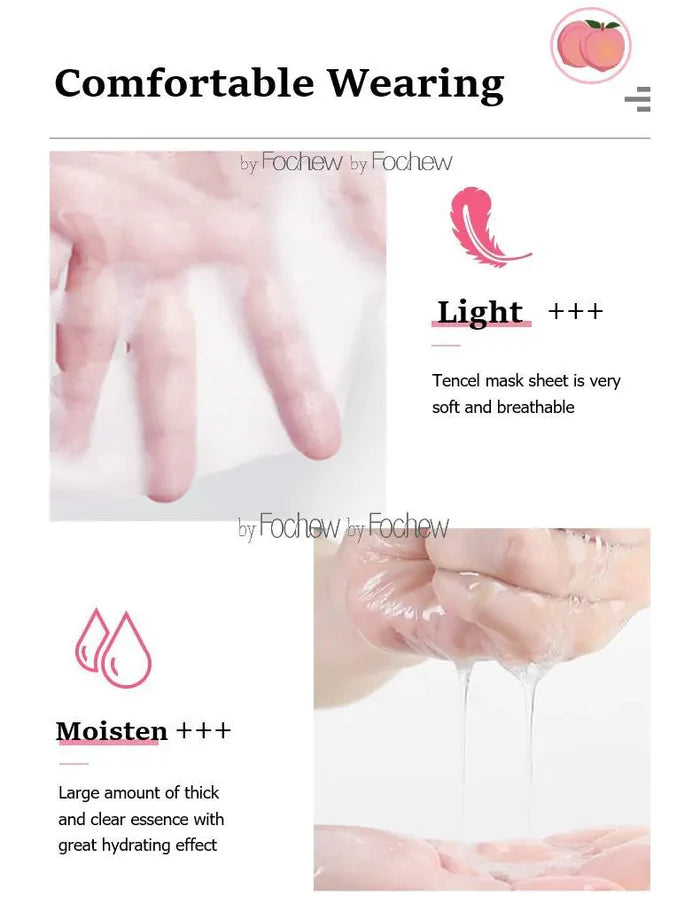 **BIOAQUA Peach Glowing Skincare Set (4PCS)**