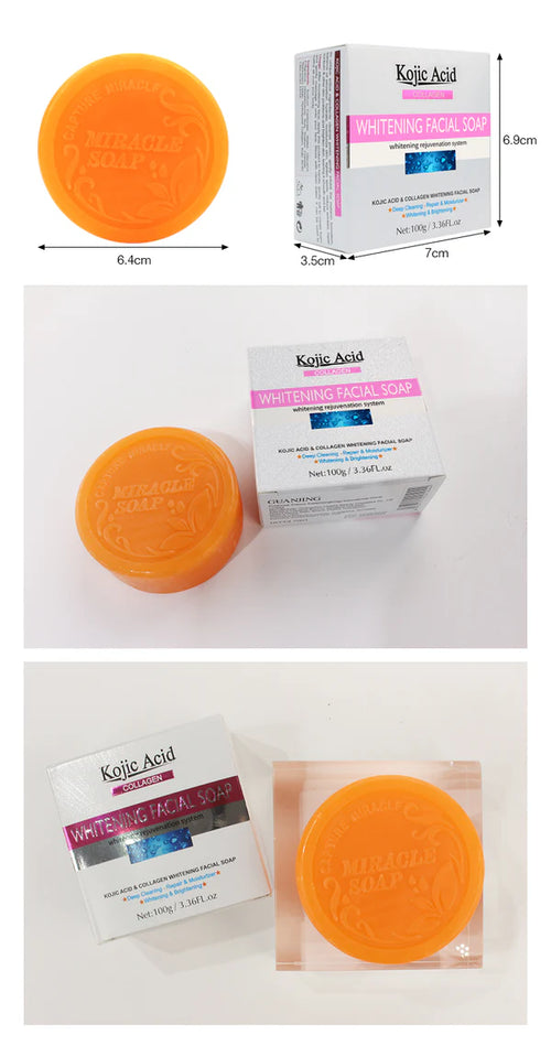 **GUANJING GJ7001 Natural Organic Bath Soap 100g**