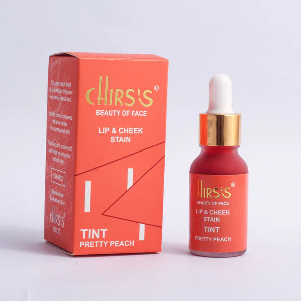 Chirs's Lips & Cheek Stain Tint - Pretty Peach CH-0012
