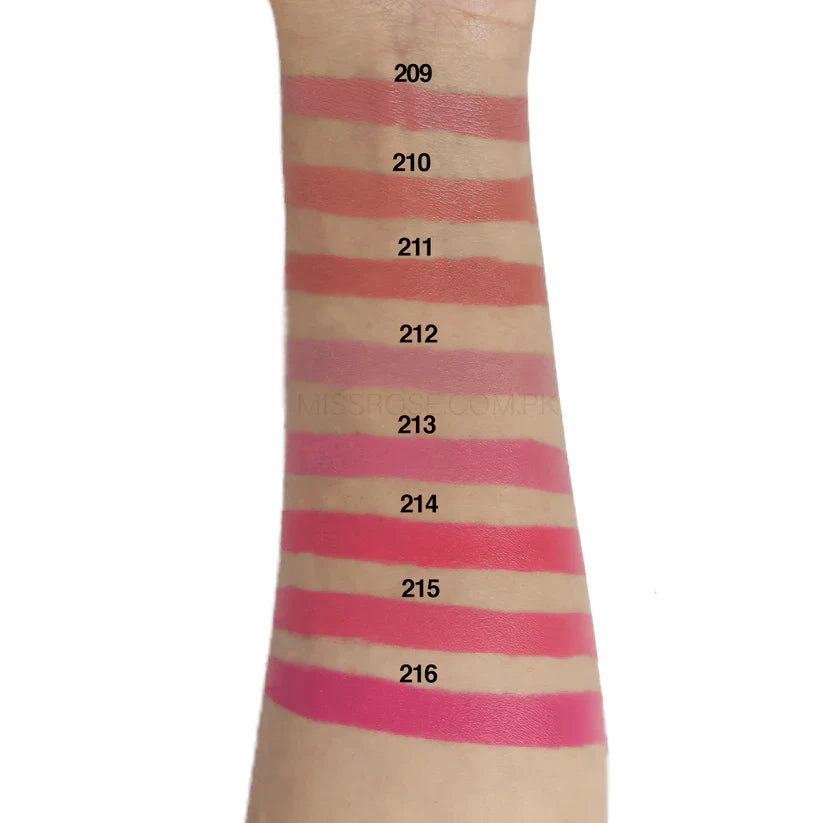 Miss Rose Pack of 06 Double Accurate Matte Lipstick