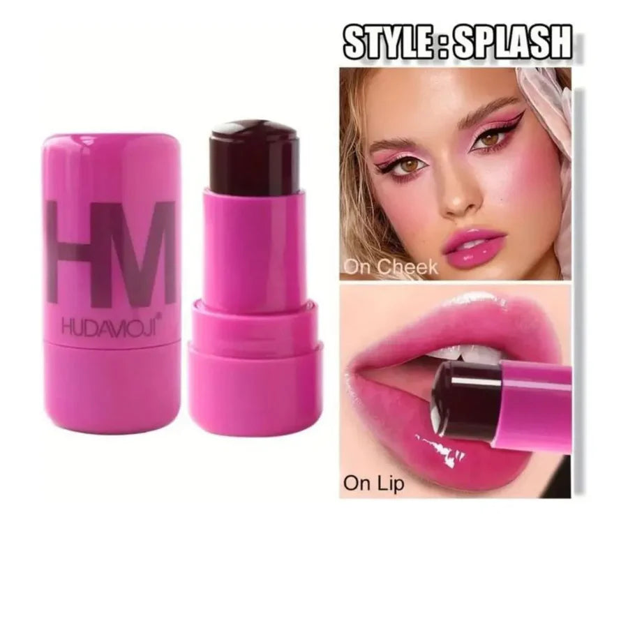 **Makeup Revolution Jelly Blush Stick – Lip & Cheek Stain**