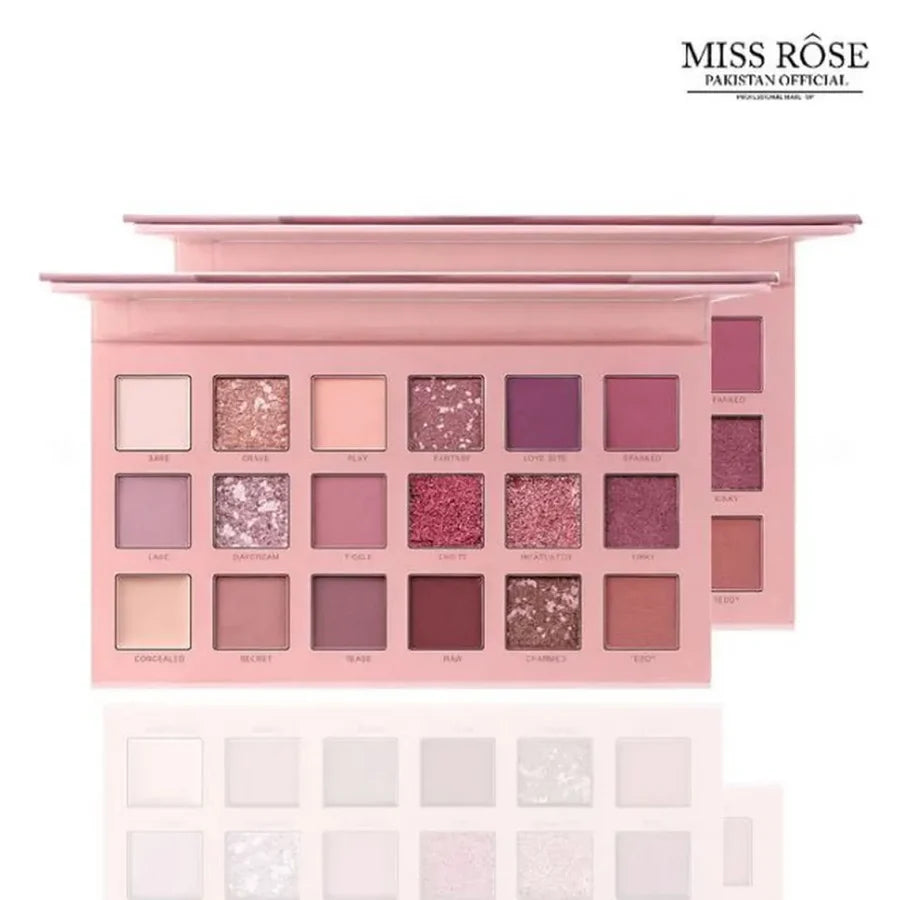 **Miss Rose 18 Color Nude Eyeshadow Palette**