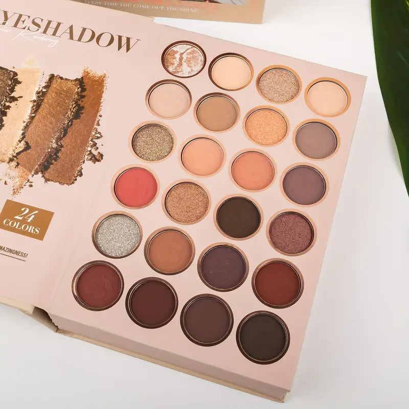 URATM 5 Pages All-in-One Makeup Book Palette | Eyeshadow & Lip Gloss