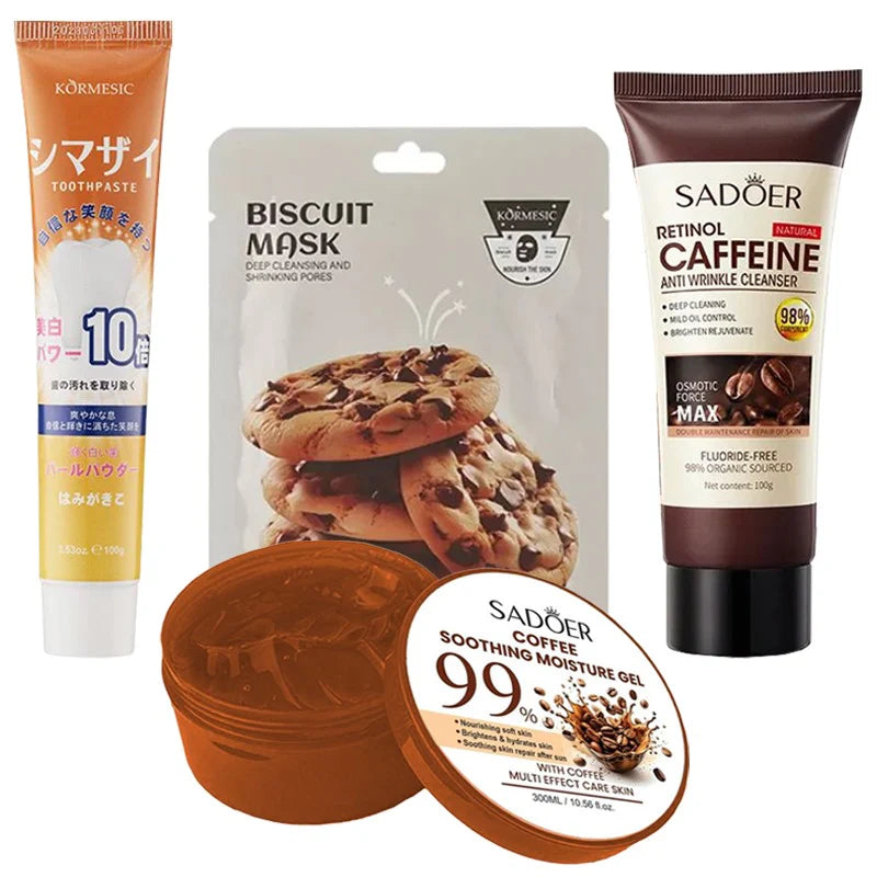 **Coffee Skincare Deal Set (4PCS)**