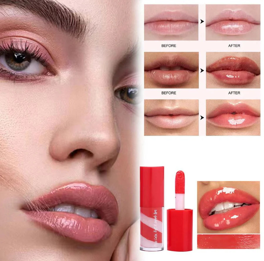 **Miss Lara Spiral Lip Gloss & Lip Balm Set**