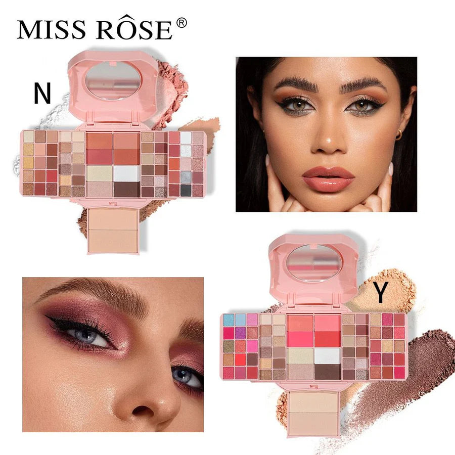 **Miss Rose 54 Color All-in-1 Makeup Palette**