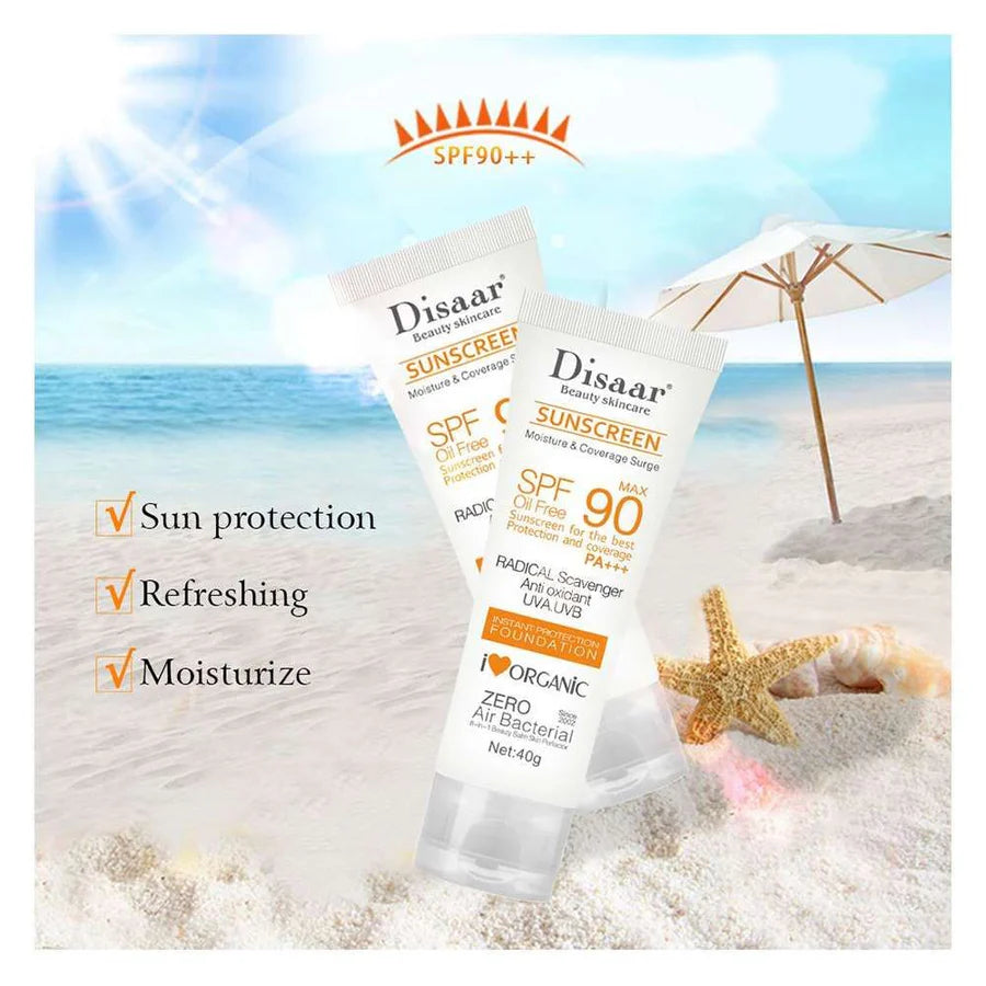 **DISAAR DS313-2 SPF 90 Oil Control Sunscreen Cream 40g**
