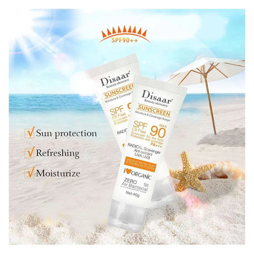 **DISAAR DS313-2 SPF 90 Oil Control Sunscreen Cream 40g**