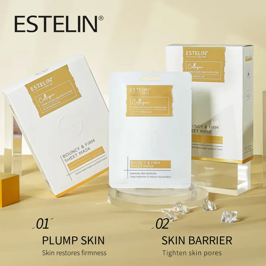 **ESTELIN ES0236 Collagen Bouncy & Firm Sheet Mask**