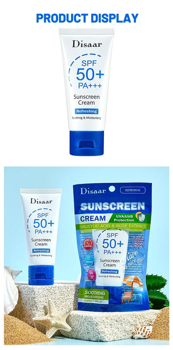 **Disaar Retinol SPF50+ PA+++ Sunscreen Cream DS5394/DS5395**