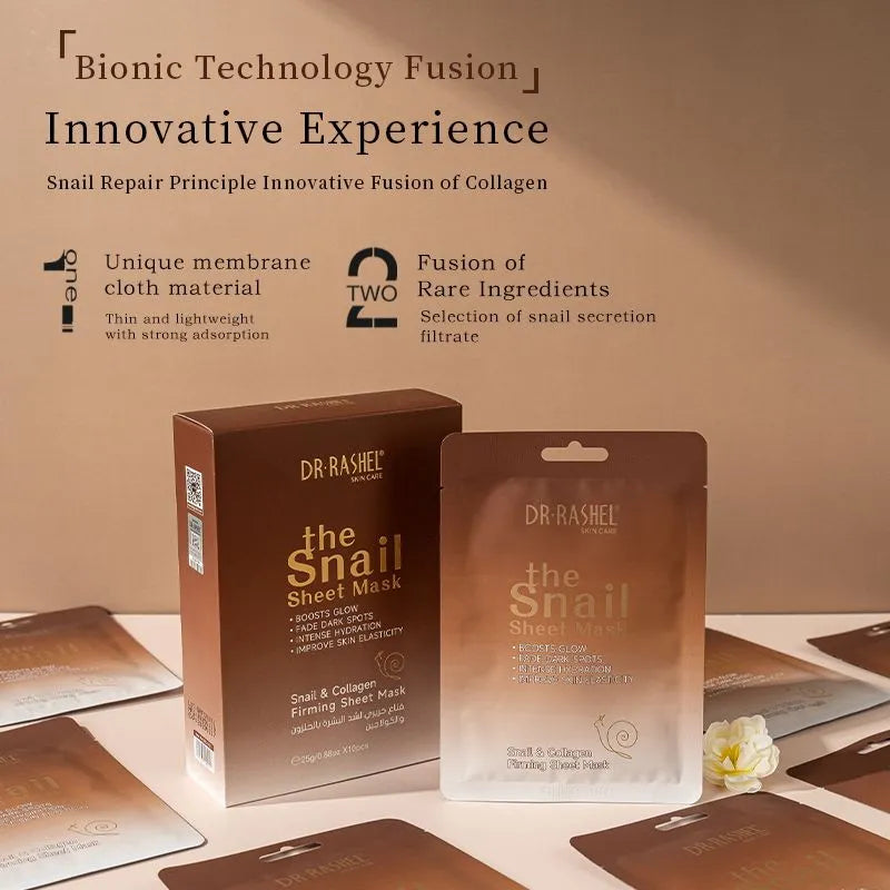 **Dr.Rashel DRL-1923 Snail & Collagen Firming Sheet Mask**