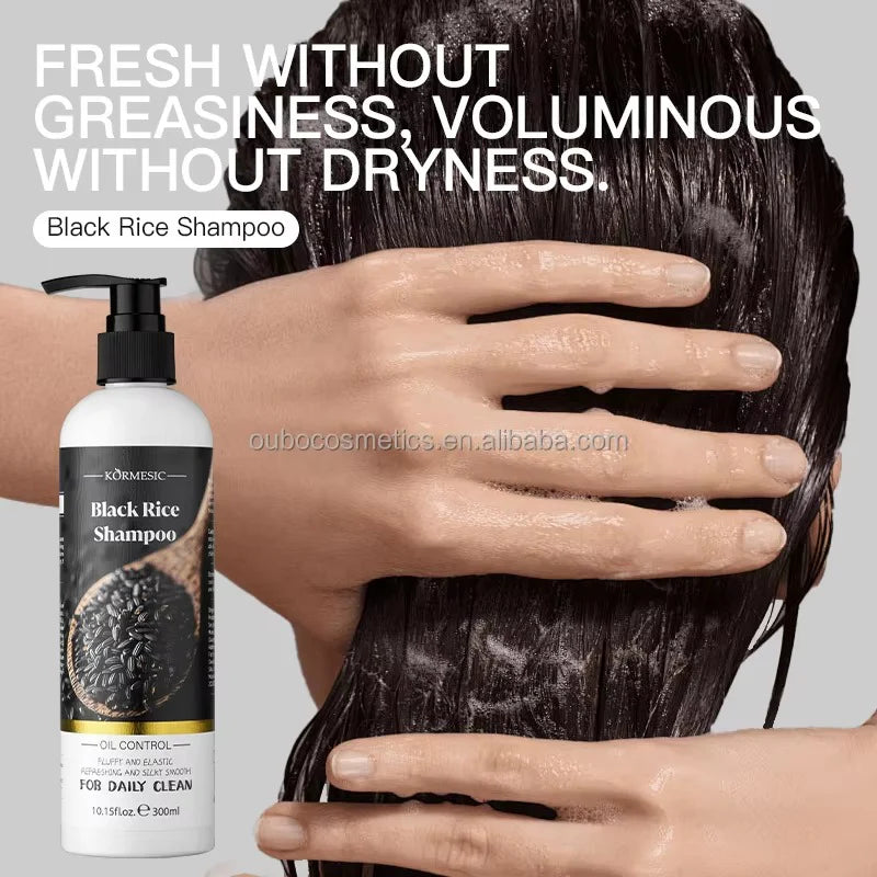 **KORMESIC Black Rice Moisturizing Skincare Set (5PCS)**