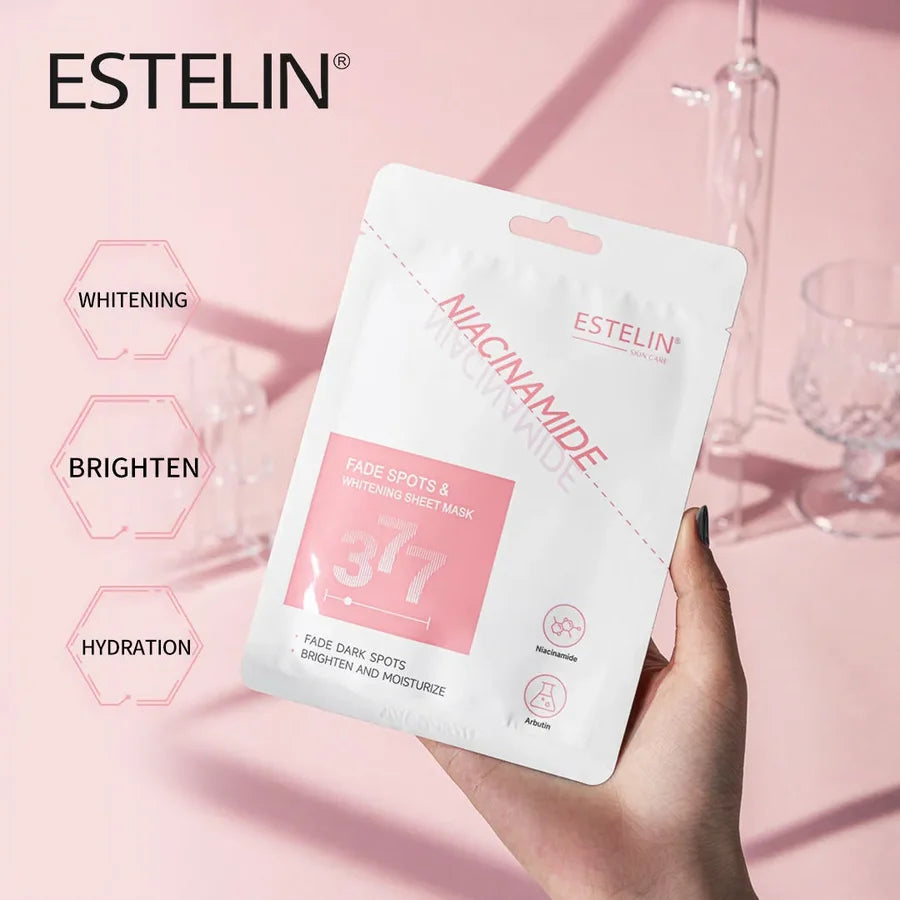 **ESTELIN Niacinamide Fade Spots Whitening Sheet Mask ES0204**