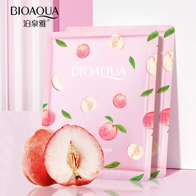 **BIOAQUA Peach Glowing Skincare Set (4PCS)**